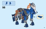 Notice / Instructions de Montage - LEGO - NEXO KNIGHTS - 70312 - Le méca-cheval de Lance: Page 31