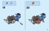 Notice / Instructions de Montage - LEGO - NEXO KNIGHTS - 70312 - Le méca-cheval de Lance: Page 19