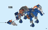 Notice / Instructions de Montage - LEGO - NEXO KNIGHTS - 70312 - Le méca-cheval de Lance: Page 35