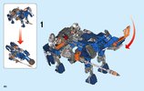 Notice / Instructions de Montage - LEGO - NEXO KNIGHTS - 70312 - Le méca-cheval de Lance: Page 40