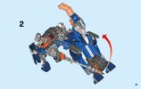 Notice / Instructions de Montage - LEGO - NEXO KNIGHTS - 70312 - Le méca-cheval de Lance: Page 41