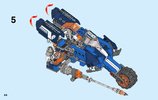 Notice / Instructions de Montage - LEGO - NEXO KNIGHTS - 70312 - Le méca-cheval de Lance: Page 44