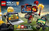 Notice / Instructions de Montage - LEGO - NEXO KNIGHTS - 70312 - Le méca-cheval de Lance: Page 56