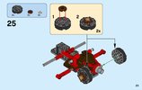 Notice / Instructions de Montage - LEGO - NEXO KNIGHTS - 70313 - L'écrase-lave de Moltor: Page 23