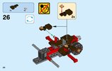 Notice / Instructions de Montage - LEGO - NEXO KNIGHTS - 70313 - L'écrase-lave de Moltor: Page 24