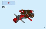 Notice / Instructions de Montage - LEGO - NEXO KNIGHTS - 70313 - L'écrase-lave de Moltor: Page 27