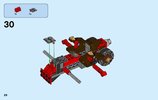 Notice / Instructions de Montage - LEGO - NEXO KNIGHTS - 70313 - L'écrase-lave de Moltor: Page 28