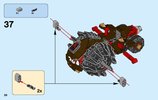 Notice / Instructions de Montage - LEGO - NEXO KNIGHTS - 70313 - L'écrase-lave de Moltor: Page 38