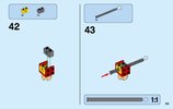 Notice / Instructions de Montage - LEGO - NEXO KNIGHTS - 70313 - L'écrase-lave de Moltor: Page 43