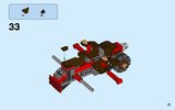 Notice / Instructions de Montage - LEGO - NEXO KNIGHTS - 70313 - L'écrase-lave de Moltor: Page 31