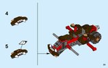 Notice / Instructions de Montage - LEGO - NEXO KNIGHTS - 70313 - L'écrase-lave de Moltor: Page 33