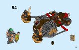 Notice / Instructions de Montage - LEGO - NEXO KNIGHTS - 70313 - L'écrase-lave de Moltor: Page 51