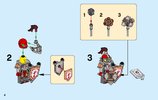 Notice / Instructions de Montage - LEGO - NEXO KNIGHTS - 70314 - Le chariot du Chaos du Maître des bêtes: Page 4