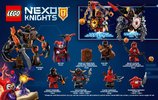 Notice / Instructions de Montage - LEGO - NEXO KNIGHTS - 70314 - Le chariot du Chaos du Maître des bêtes: Page 46