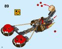 Notice / Instructions de Montage - LEGO - NEXO KNIGHTS - 70314 - Le chariot du Chaos du Maître des bêtes: Page 46