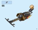 Notice / Instructions de Montage - LEGO - NEXO KNIGHTS - 70314 - Le chariot du Chaos du Maître des bêtes: Page 25