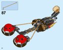 Notice / Instructions de Montage - LEGO - NEXO KNIGHTS - 70314 - Le chariot du Chaos du Maître des bêtes: Page 44