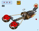 Notice / Instructions de Montage - LEGO - NEXO KNIGHTS - 70314 - Le chariot du Chaos du Maître des bêtes: Page 45