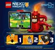 Notice / Instructions de Montage - LEGO - NEXO KNIGHTS - 70315 - L’épée rugissante de Clay: Page 73