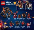 Notice / Instructions de Montage - LEGO - NEXO KNIGHTS - 70315 - L’épée rugissante de Clay: Page 78