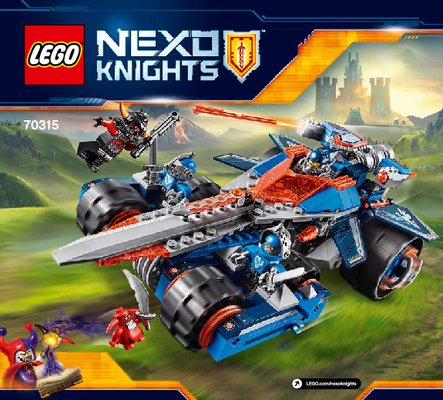 Notice / Instructions de Montage - LEGO - NEXO KNIGHTS - 70315 - L’épée rugissante de Clay: Page 1