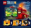 Notice / Instructions de Montage - LEGO - NEXO KNIGHTS - 70315 - L’épée rugissante de Clay: Page 73