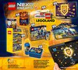 Notice / Instructions de Montage - LEGO - NEXO KNIGHTS - 70315 - L’épée rugissante de Clay: Page 75