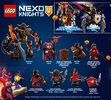 Notice / Instructions de Montage - LEGO - NEXO KNIGHTS - 70315 - L’épée rugissante de Clay: Page 78