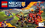 Notice / Instructions de Montage - LEGO - NEXO KNIGHTS - 70316 - Le char maléfique de Jestro: Page 1