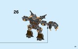 Notice / Instructions de Montage - LEGO - NEXO KNIGHTS - 70316 - Le char maléfique de Jestro: Page 33