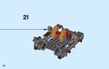 Notice / Instructions de Montage - LEGO - NEXO KNIGHTS - 70316 - Le char maléfique de Jestro: Page 58