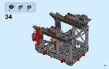 Notice / Instructions de Montage - LEGO - NEXO KNIGHTS - 70316 - Le char maléfique de Jestro: Page 73