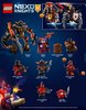 Notice / Instructions de Montage - LEGO - NEXO KNIGHTS - 70316 - Le char maléfique de Jestro: Page 76