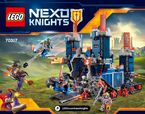 Notice / Instructions de Montage - LEGO - NEXO KNIGHTS - 70317 - Le Fortrex: Page 1