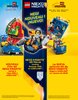 Notice / Instructions de Montage - LEGO - NEXO KNIGHTS - 70317 - Le Fortrex: Page 206