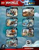 Notice / Instructions de Montage - LEGO - NEXO KNIGHTS - 70317 - Le Fortrex: Page 216