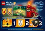 Notice / Instructions de Montage - LEGO - NEXO KNIGHTS - 70318 - Le lance-globe: Page 36