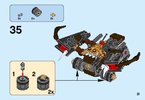 Notice / Instructions de Montage - LEGO - NEXO KNIGHTS - 70318 - Le lance-globe: Page 31