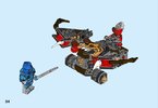 Notice / Instructions de Montage - LEGO - NEXO KNIGHTS - 70318 - Le lance-globe: Page 34