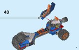 Notice / Instructions de Montage - LEGO - NEXO KNIGHTS - 70319 - La moto-tonnerre de Macy: Page 11