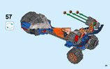 Notice / Instructions de Montage - LEGO - NEXO KNIGHTS - 70319 - La moto-tonnerre de Macy: Page 25