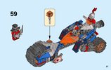 Notice / Instructions de Montage - LEGO - NEXO KNIGHTS - 70319 - La moto-tonnerre de Macy: Page 27