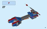 Notice / Instructions de Montage - LEGO - NEXO KNIGHTS - 70319 - La moto-tonnerre de Macy: Page 33