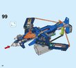 Notice / Instructions de Montage - LEGO - NEXO KNIGHTS - 70320 - L'Aero Striker V2 d'Aaron Fox: Page 56