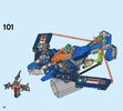 Notice / Instructions de Montage - LEGO - NEXO KNIGHTS - 70320 - L'Aero Striker V2 d'Aaron Fox: Page 58