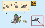 Notice / Instructions de Montage - LEGO - NEXO KNIGHTS - 70320 - L'Aero Striker V2 d'Aaron Fox: Page 7