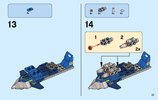 Notice / Instructions de Montage - LEGO - NEXO KNIGHTS - 70320 - L'Aero Striker V2 d'Aaron Fox: Page 17