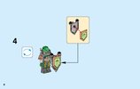 Notice / Instructions de Montage - LEGO - NEXO KNIGHTS - 70320 - L'Aero Striker V2 d'Aaron Fox: Page 6