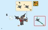 Notice / Instructions de Montage - LEGO - NEXO KNIGHTS - 70320 - L'Aero Striker V2 d'Aaron Fox: Page 10