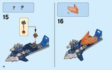 Notice / Instructions de Montage - LEGO - NEXO KNIGHTS - 70320 - L'Aero Striker V2 d'Aaron Fox: Page 18